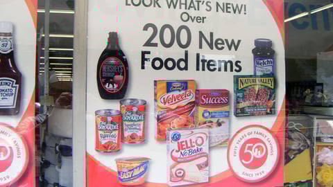 Family Dollar 'Look What's New' Window Poster