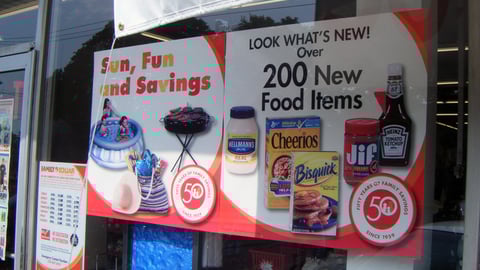 Family Dollar Window Posters