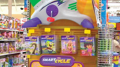 Fisher-Price Smart Cycle Endcap