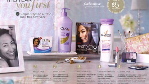 P&G brandSaver 'You First' FSI