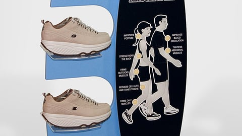 Skechers Shape-Ups Floor Display