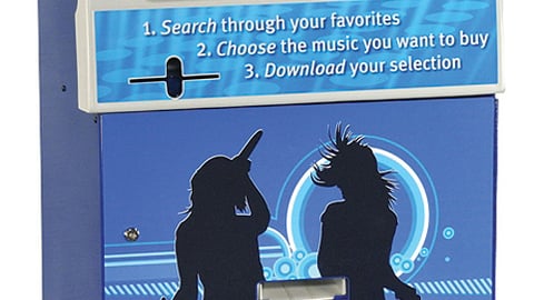 Frank Mayer Digital Downloads Kiosk