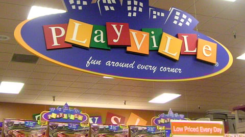 Fred Meyer Playville Ceiling Sign