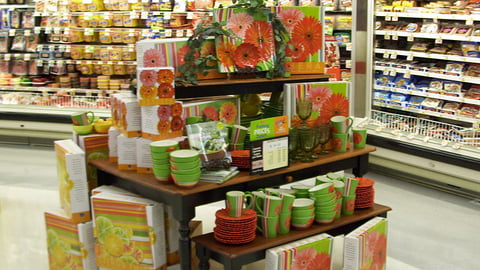 Fry's Summer Dinnerware Vignette