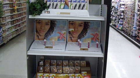 Fry's Marketplace Cosmetics Endcap