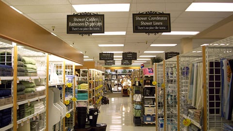Fry's Marketplace Bath Accessories Aisle