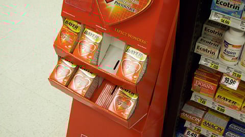 Bayer Heart Advantage Floorstand