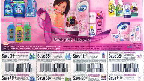 Henkel 'Think Pink' FSI
