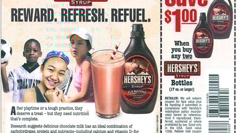 Hershey's 'Reward Refresh Refuel' FSI