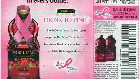 Northland 'Drink to Pink' FSI