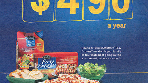 Walmart Stouffer's Co-Op Ad