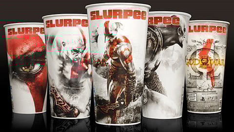 7-Eleven 'God of War III' Slurpee Cups