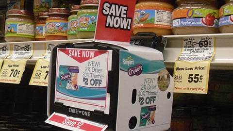 Pampers Cruisers Coupon Dispenser