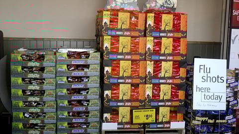 Genuardi's Halloween Candy Merchandising