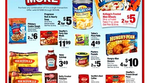 Genuardi's 'Buy 5, Save $5' Feature