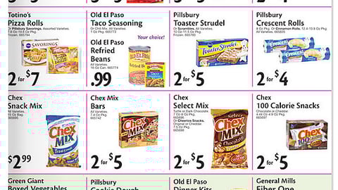 Giant General Mills Pink Circular Feature