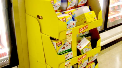 GladWare Holiday Shipper