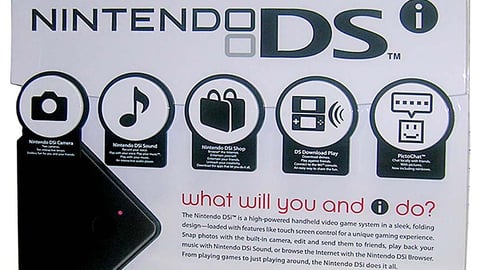 Nintendo Game Stop DSi sign