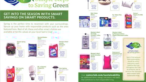 Sam's Club 'Simple Steps' Flier