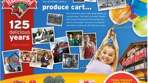 Hannaford Anniversary Feature