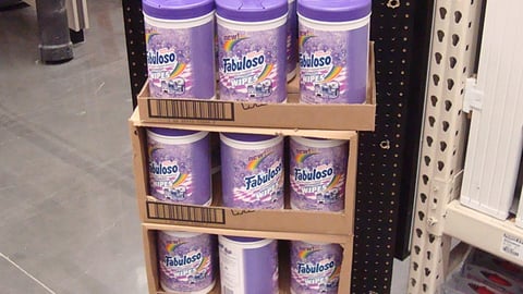 Fabuloso Wipes Case Stack