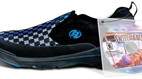 Heelys Gaming Shoe and CD-ROM