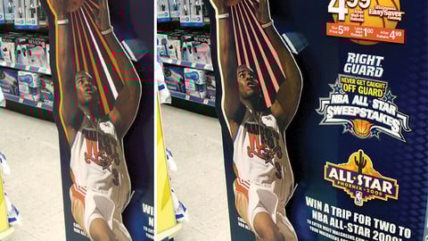 Right Guard Electrified Ink Display