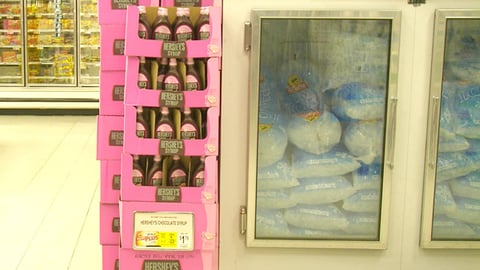 Hershey's Syrup Pink Case Stack