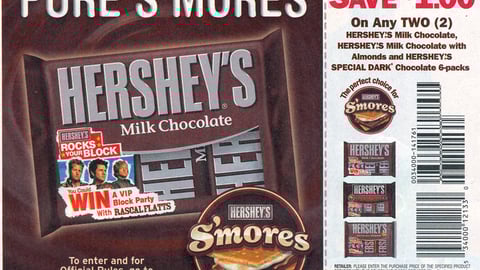 Hershey's 'Pure S'mores' FSI