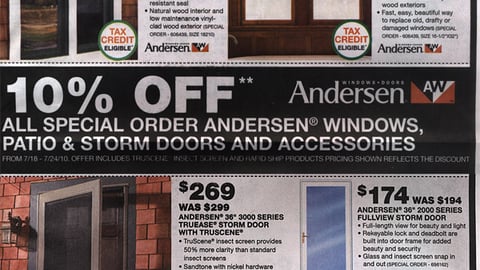 Home Depot Andersen Feature
