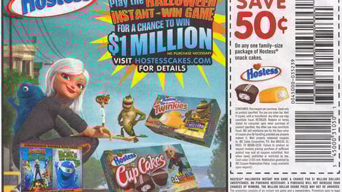 Hostess 'Monsters vs. Aliens' Sweeps FSI