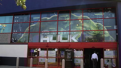 Incredible Hulk Best Buy Window Cling