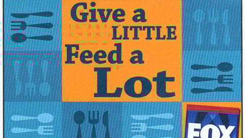 Jewel-Osco 'Hunger Action Month' Donation Certificate