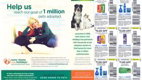 Iams 'Home 4 the Holidays' FSI