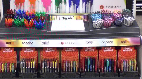 Foray Try Me Pen Tester Endcap