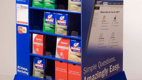 TurboTax Pallet Display 