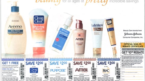 J&J 'Beauty For All Ages' FSI