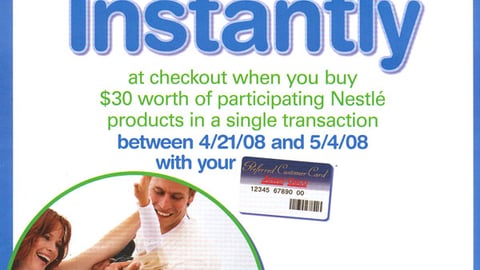 Jewel-Osco Nestle Rebate FSI