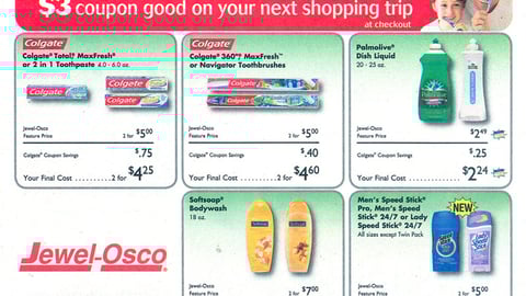 Colgate-Palmolive Jewel 'Healthy Bedtime Habits' FSI 