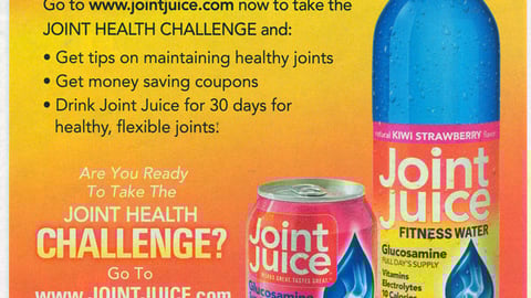 Joint Juice 'Joint Health Challenge' FSI