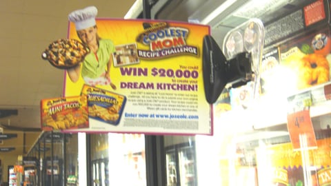 Jose Ole 'Coolest Mom Challenge' Shelf Talker