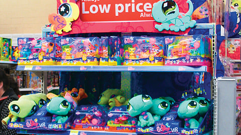 Littlest Pet Shop Wal-Mart Endcap