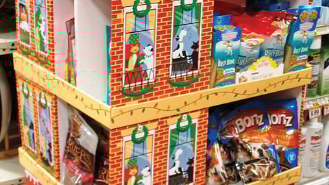 Purina Holiday Floorstand