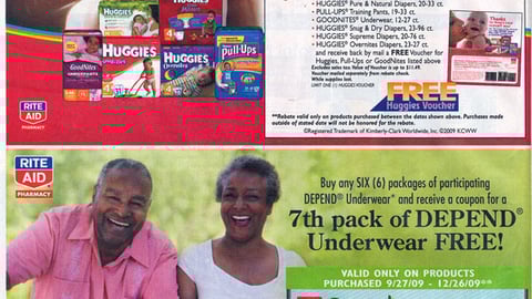 Rite Aid Kimberly-Clark Incentive Features