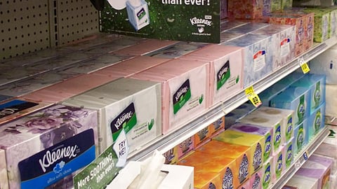 Kleenex with Lotion Sample Box