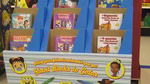 Coloring Books Half Pallet