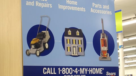 Sears 'My Home' Sign