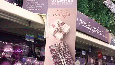 Martha Stewart Holiday Aisle Violator