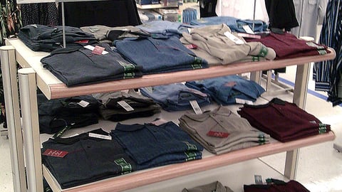 David Taylor Polo Shirt Display