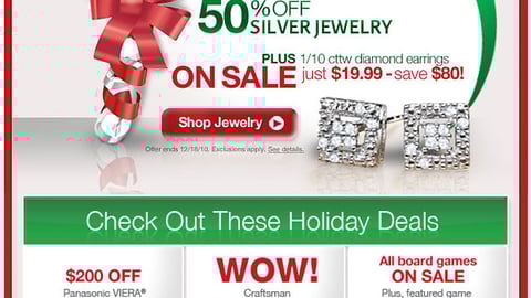 Kmart 'Cyber Monday' Email